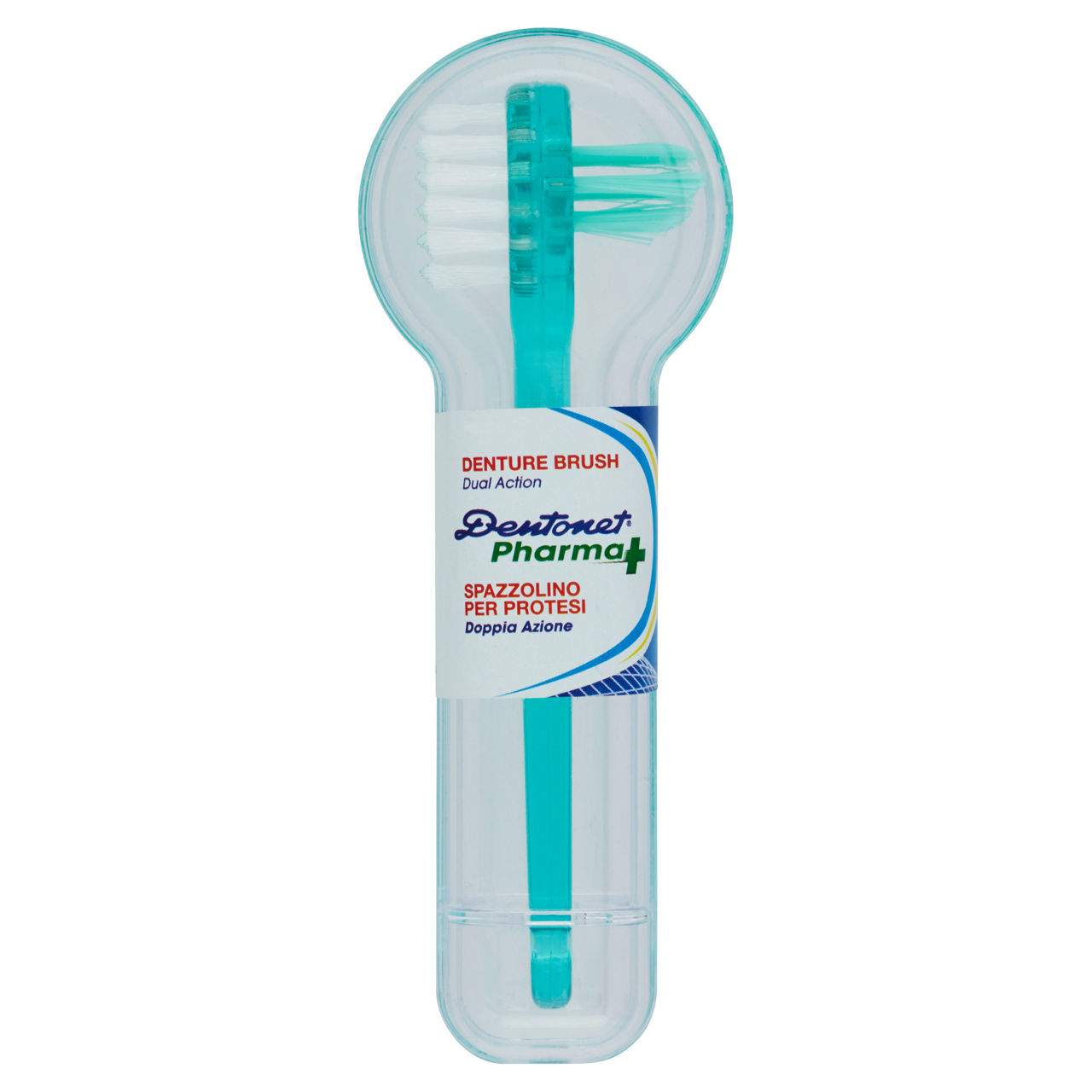 Spazzolino per dentiere dentonet 1 pz