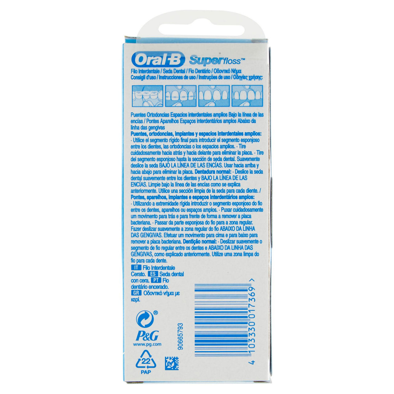 Filo interdentale superfloss 50 pz - Immagine 21