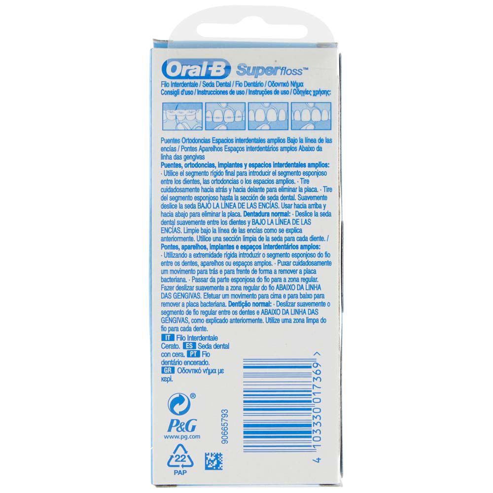 Filo interdentale Superfloss 50 pz - Immagine 21