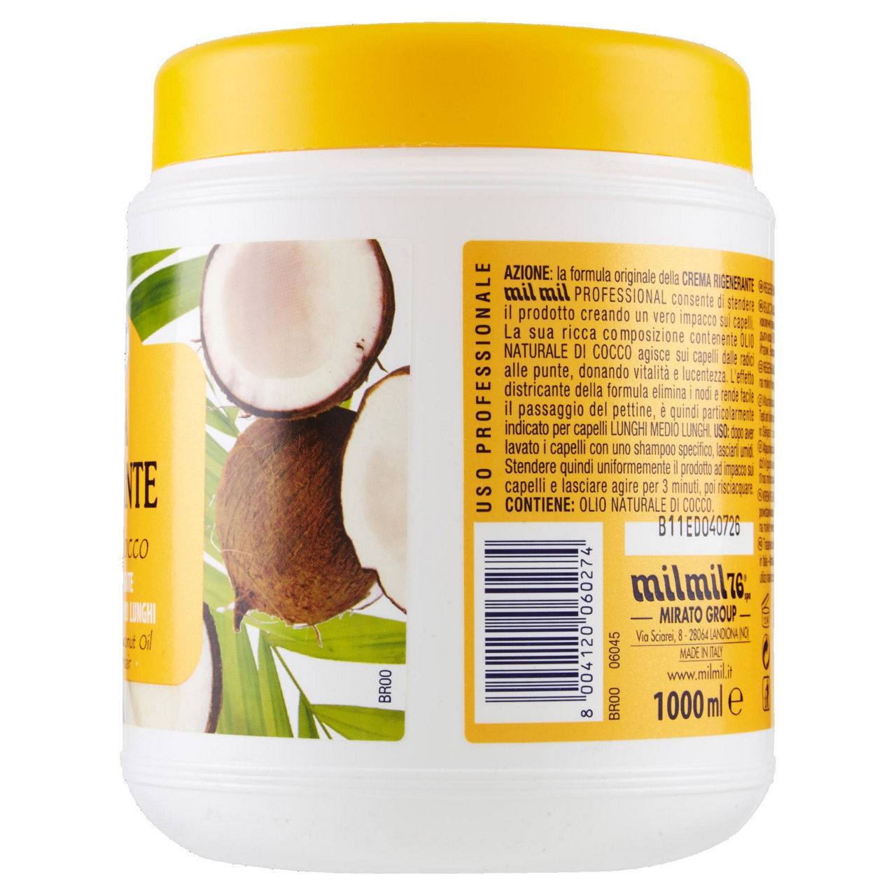 Hair prof.mil mil crema rig.capelli olio cocco lt1 - Immagine 41