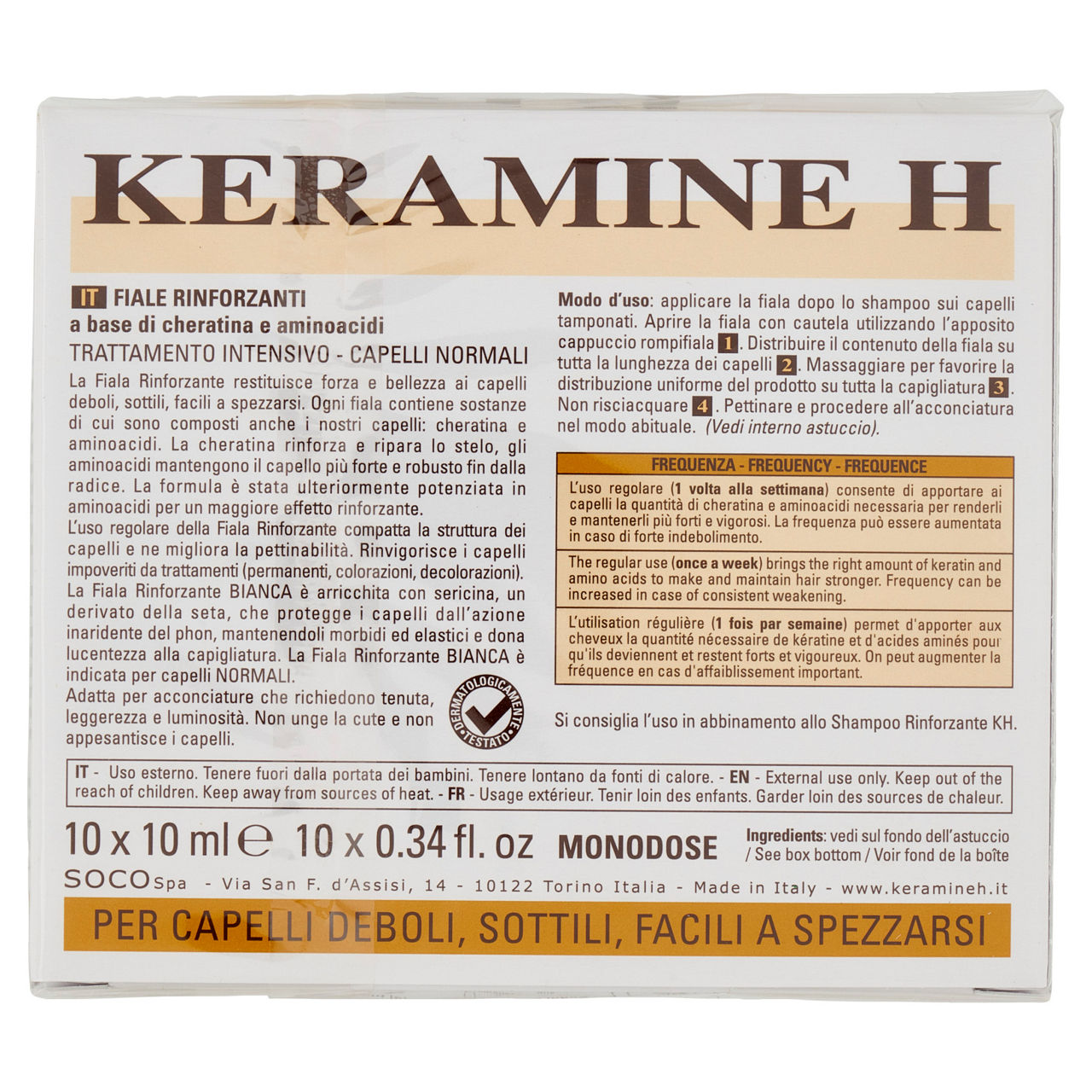 Fiale keramine capelli tutti tipi sc 10 f. ml.100 - Immagine 21