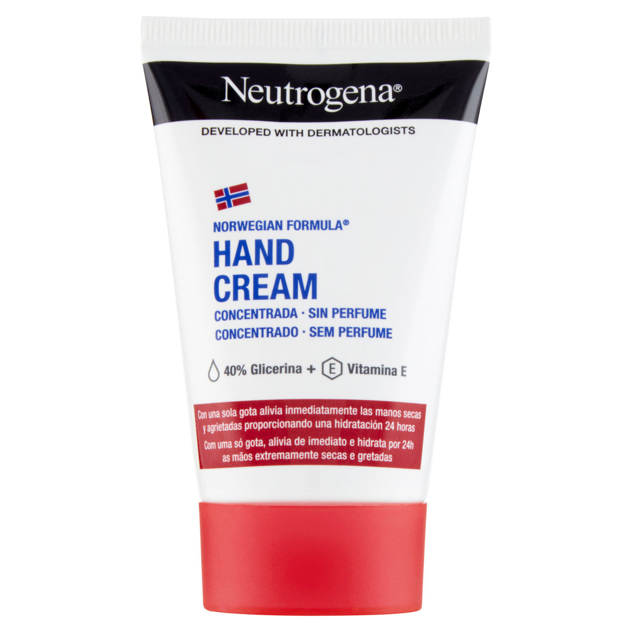 Crema mani neutrogena n/profumata rossa tubo ml.50 - Immagine 01