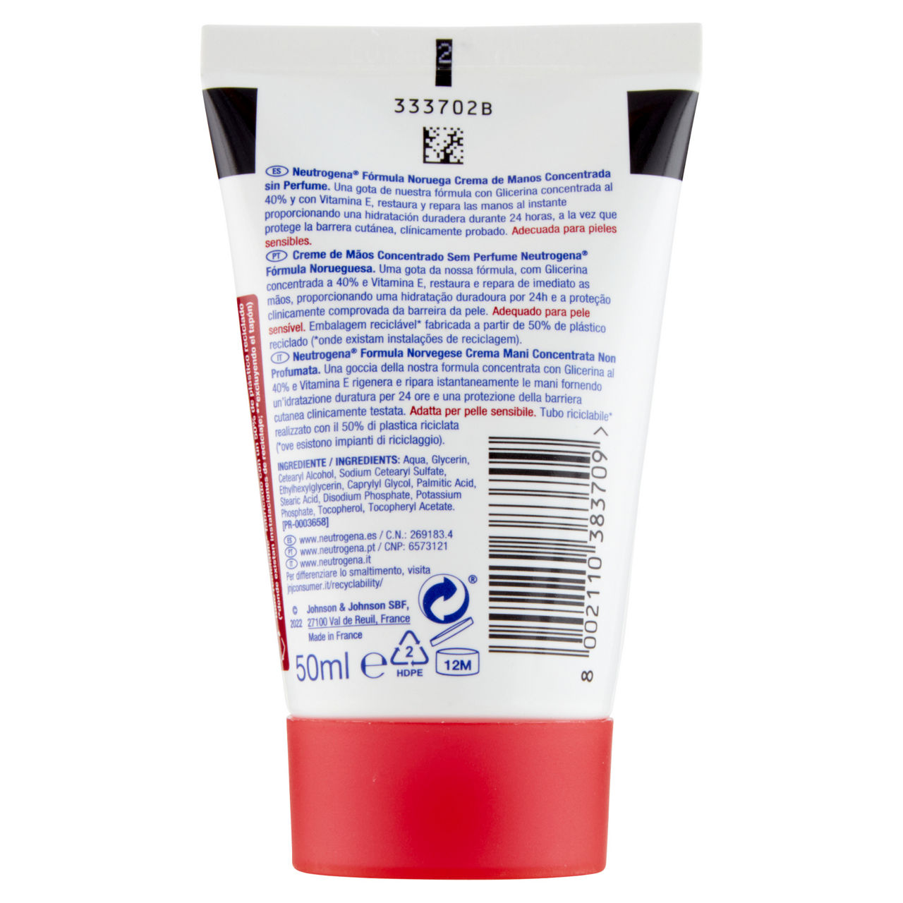Crema mani neutrogena n/profumata rossa tubo ml.50 - Immagine 21