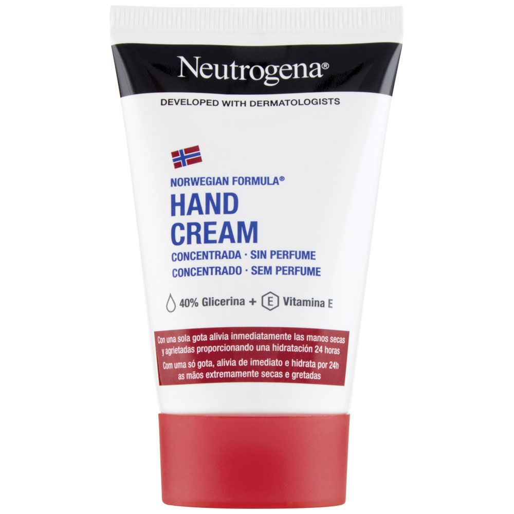 Crema mani neutrogena n/profumata rossa tubo ml.50