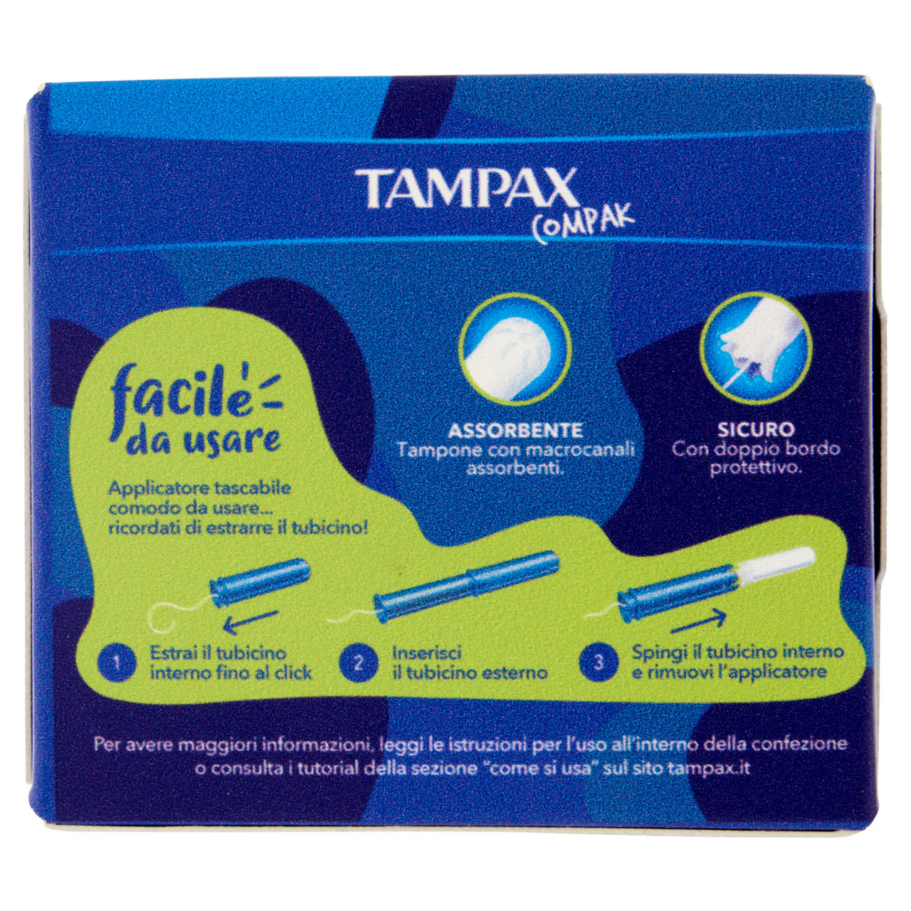 Assorbenti interni tampax compak super satin x16 scatola pz.1 - Immagine 21