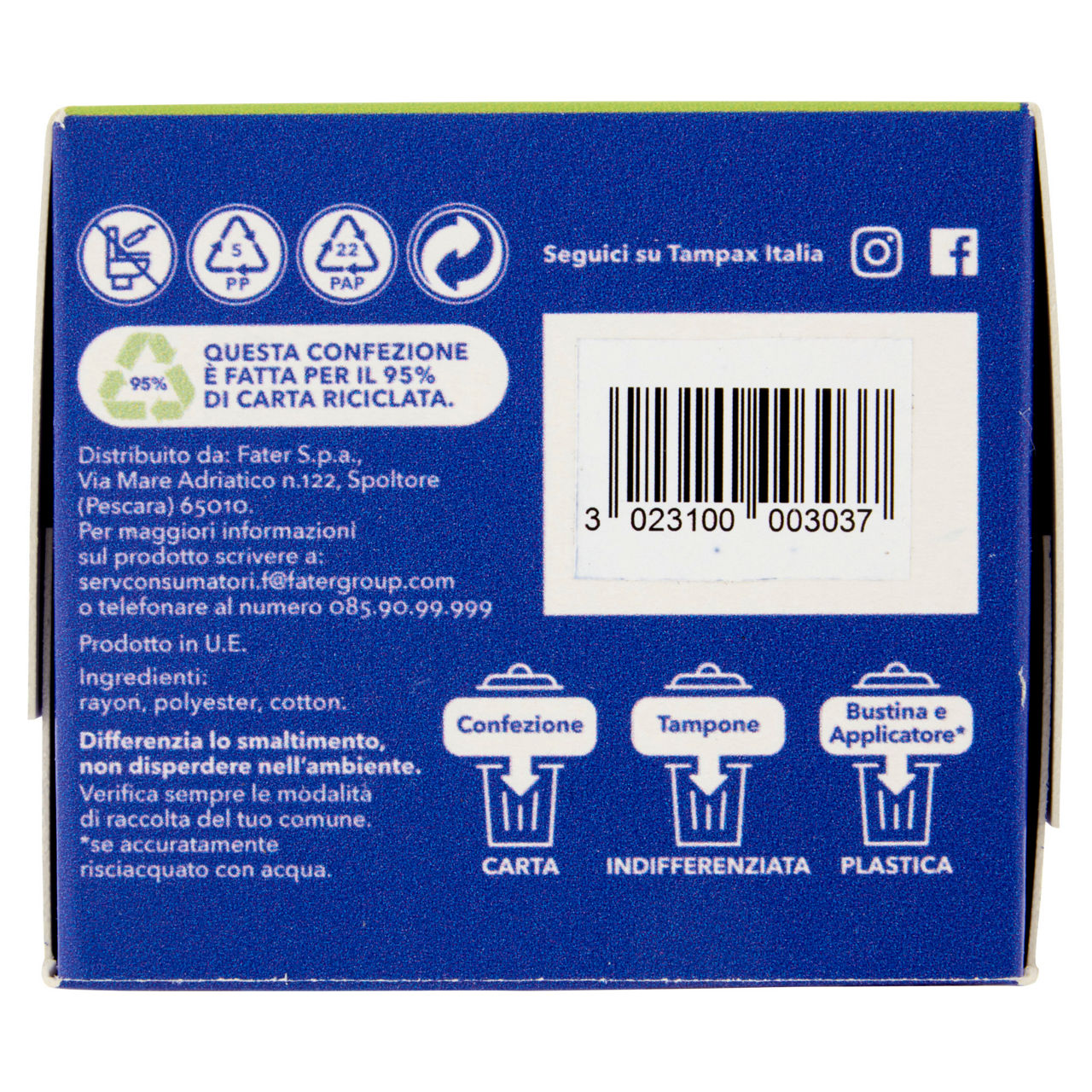 Assorbenti interni tampax compak super satin x16 scatola pz.1 - Immagine 51