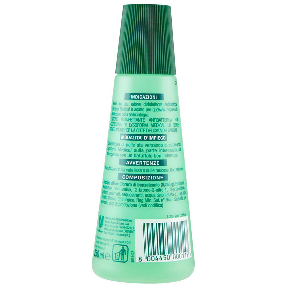 Disinfettante non alcolico antibatterico Medical 250 ml - Immagine 21