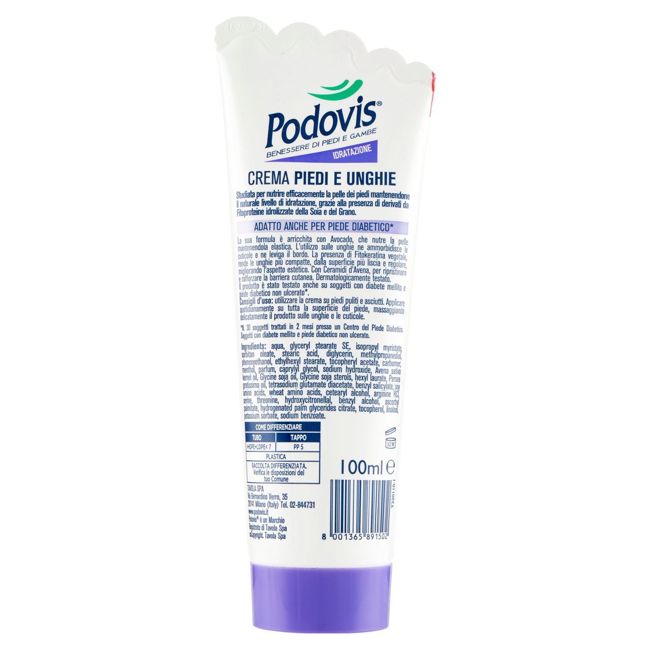 Crema emolliente podovis piedi secchi flac. ml.100 - Immagine 21