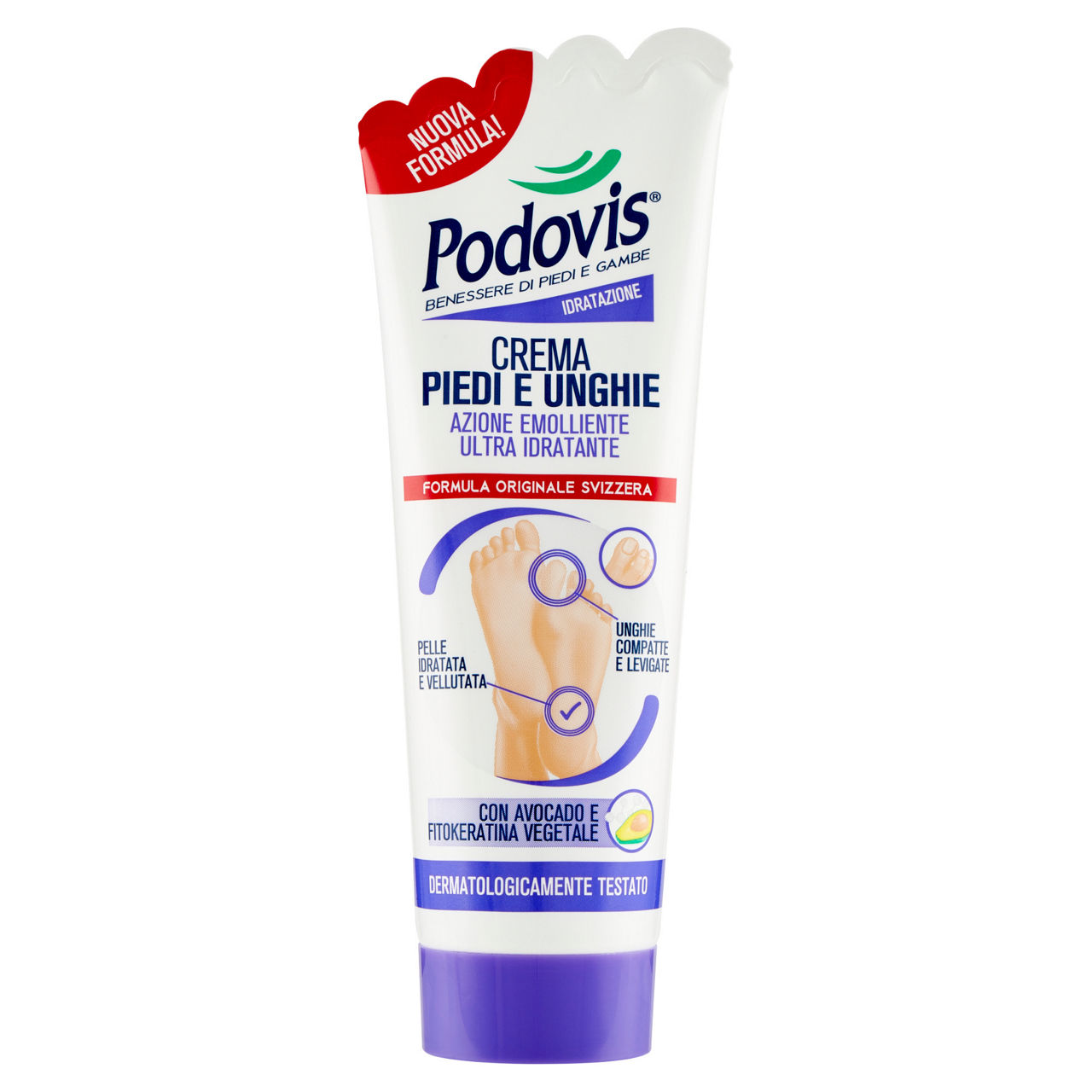 Crema emolliente podovis piedi secchi flac. ml.100