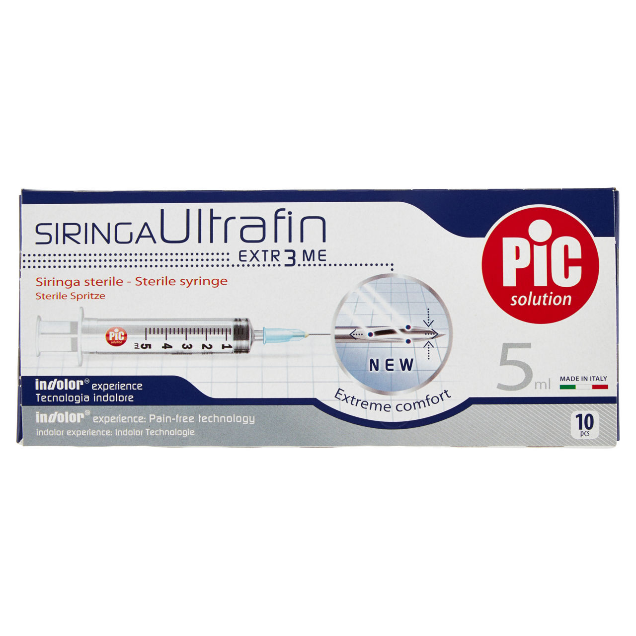 Siringhe pic 5 ml x 10 pz - Immagine 01
