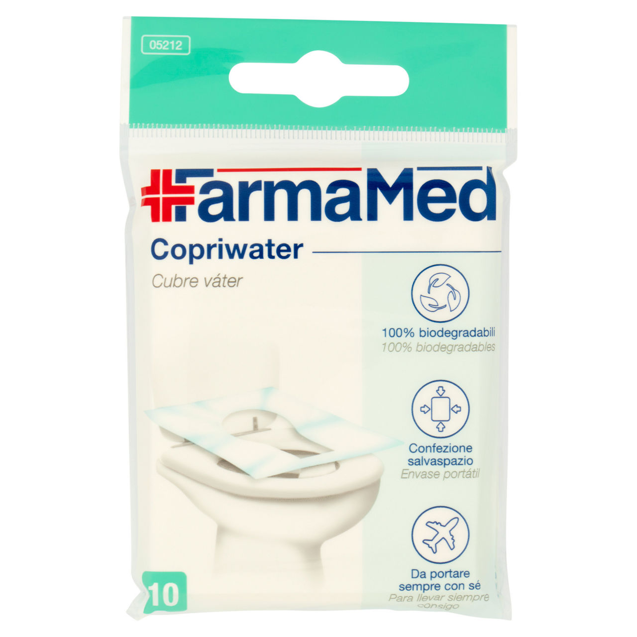 Copriwater farmamed  busta 10 pz. - Immagine 01