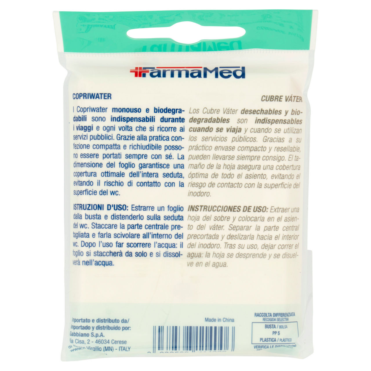 Copriwater farmamed  busta 10 pz. - Immagine 21