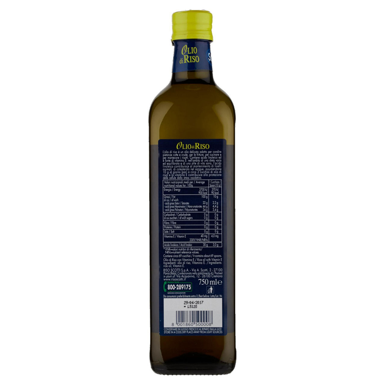 OLIO DI RISO SCOTTI BTG.ML.750 - Immagine 21