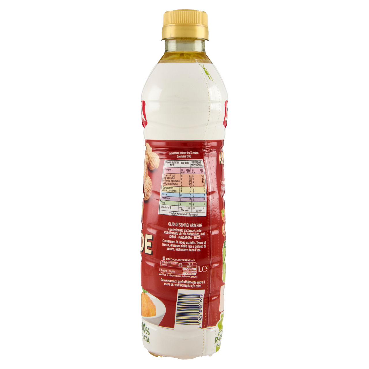 Olio di semi arachide sagra btg.pet lt.1 - Immagine 31