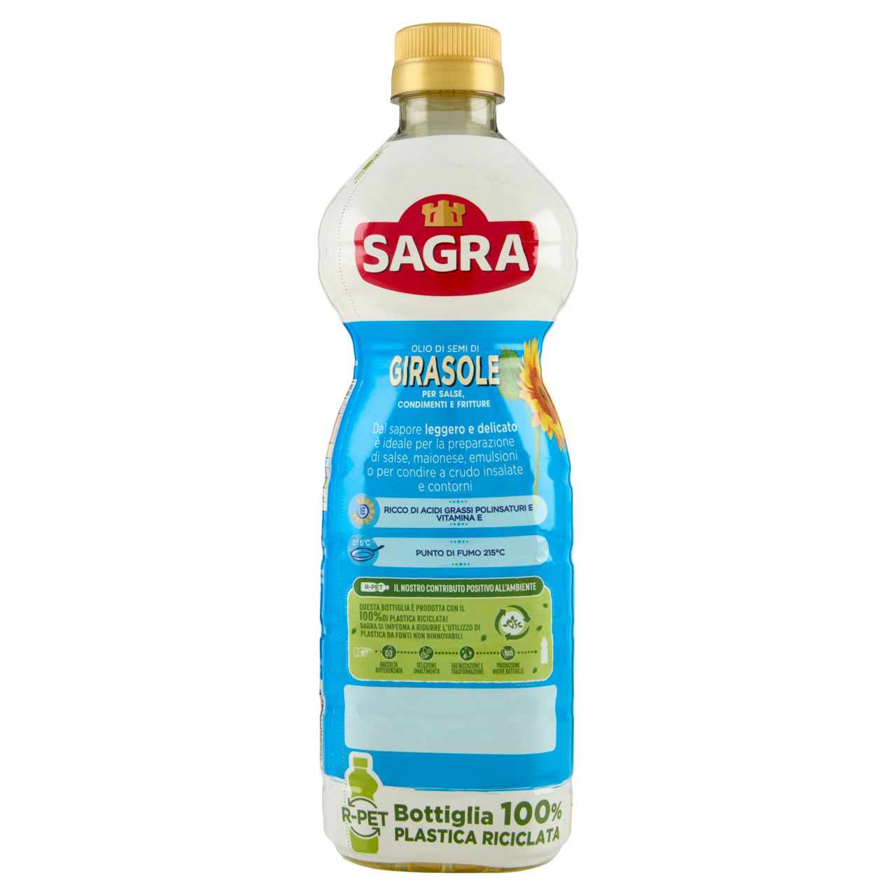 Olio di semi di girasole sagra btg. pet lt.1 - Immagine 21