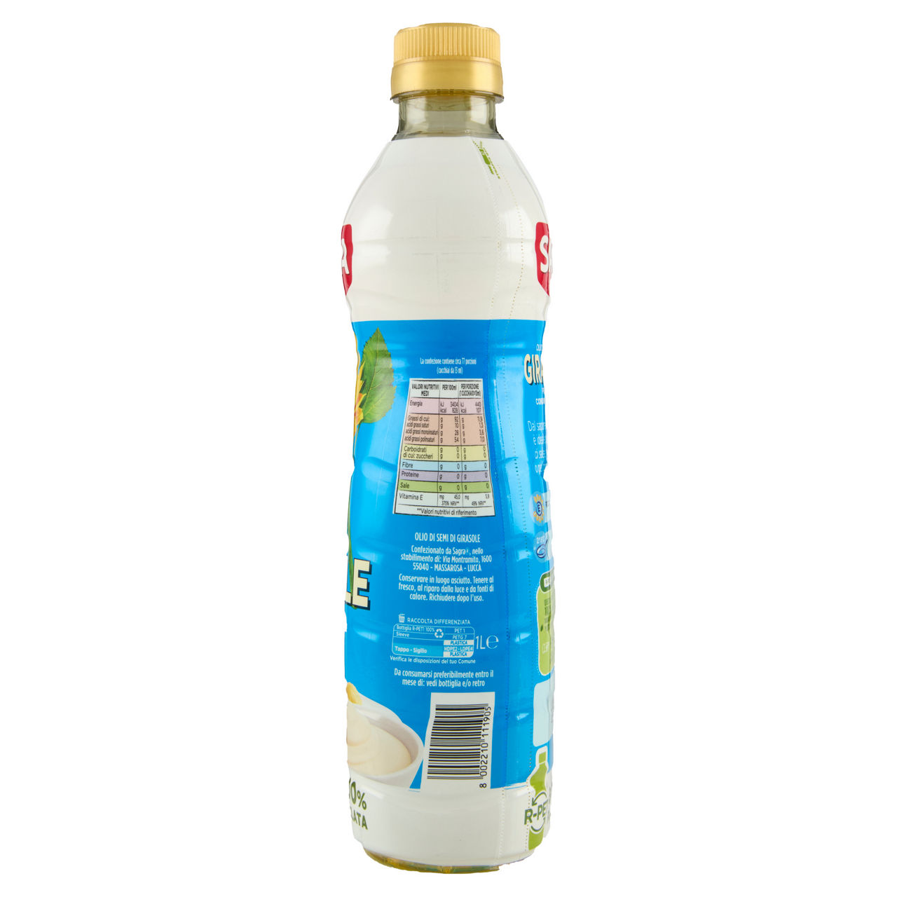 Olio di semi di girasole sagra btg. pet lt.1 - Immagine 31
