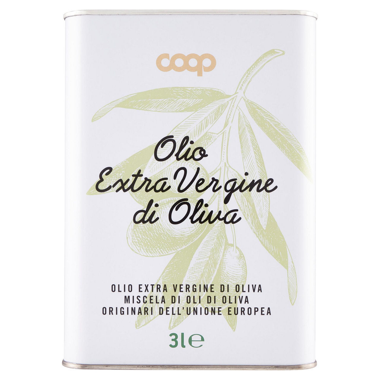 Olio extravergine coop  lattina l3 - Immagine 01