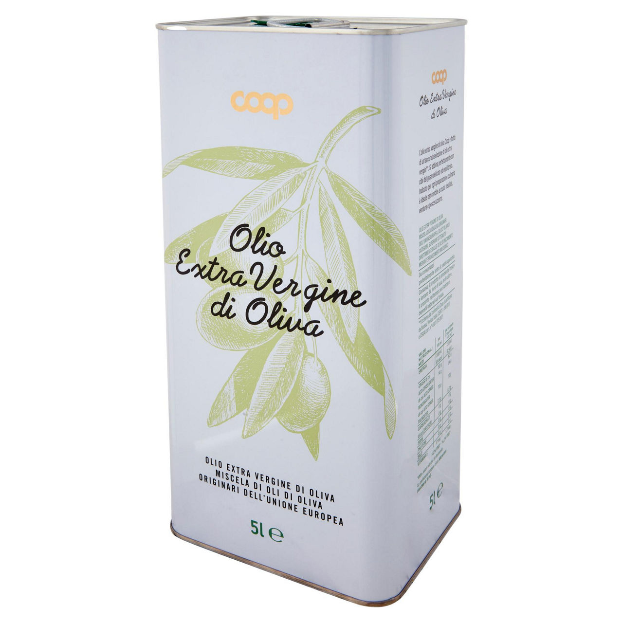 Olio extravergine coop lattina l 5 - Immagine 21