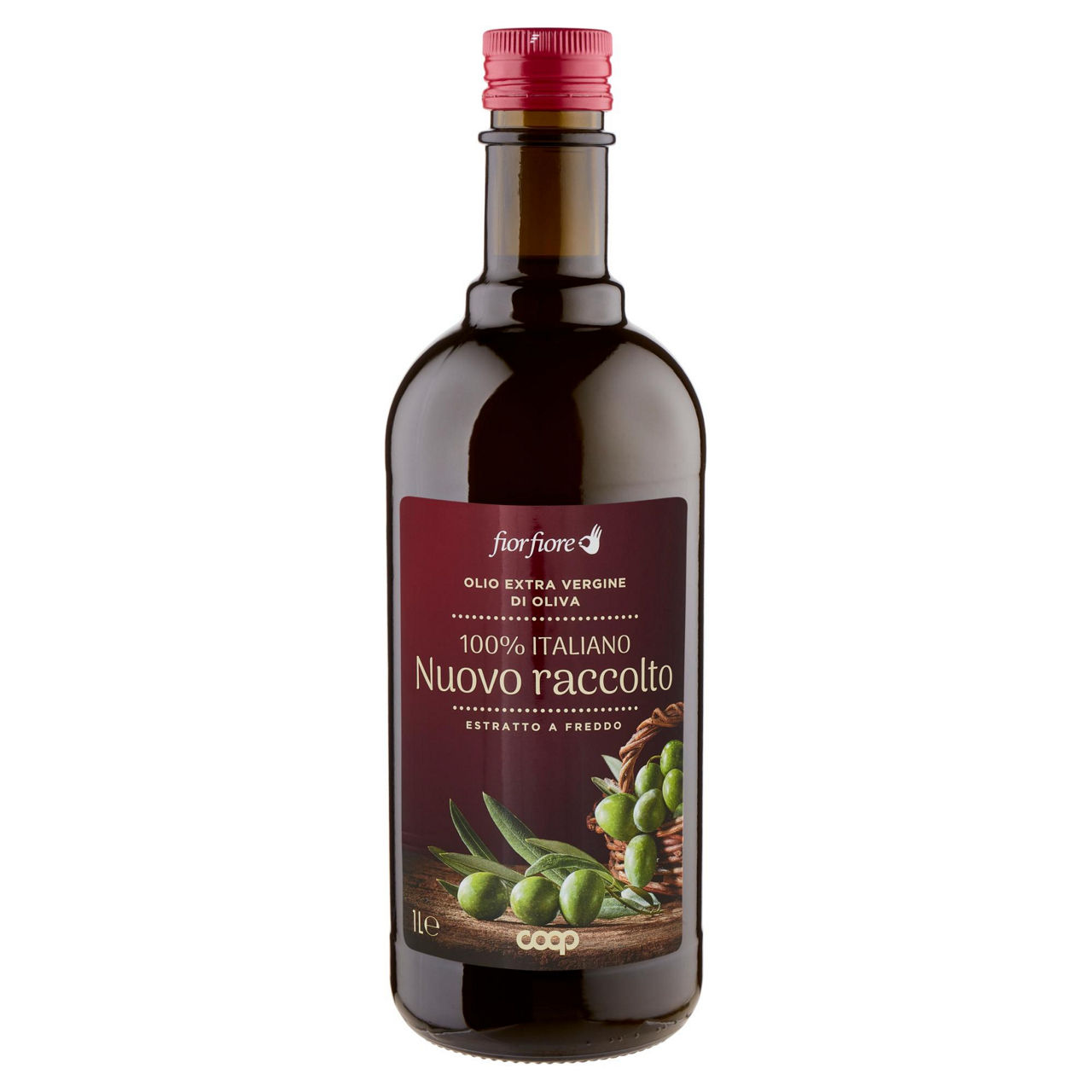 Olio extra vergine di oliva 100% italiano nuovo raccolto 1 lt - Immagine 01