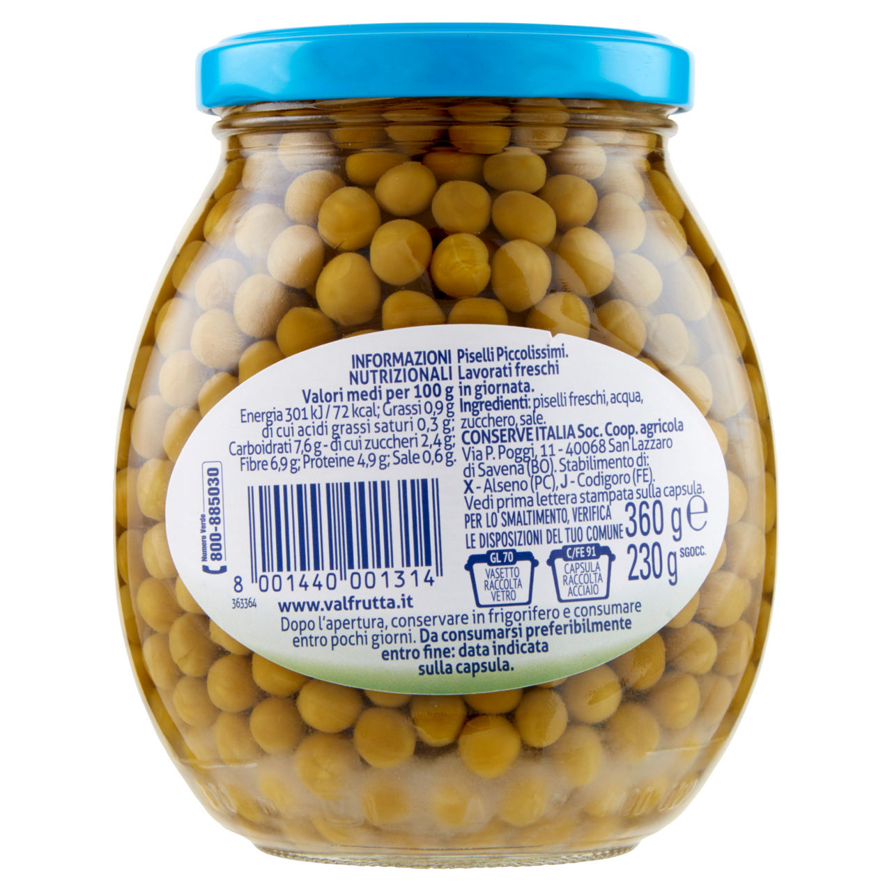Piselli piccolissimi 230 gr - Immagine 21