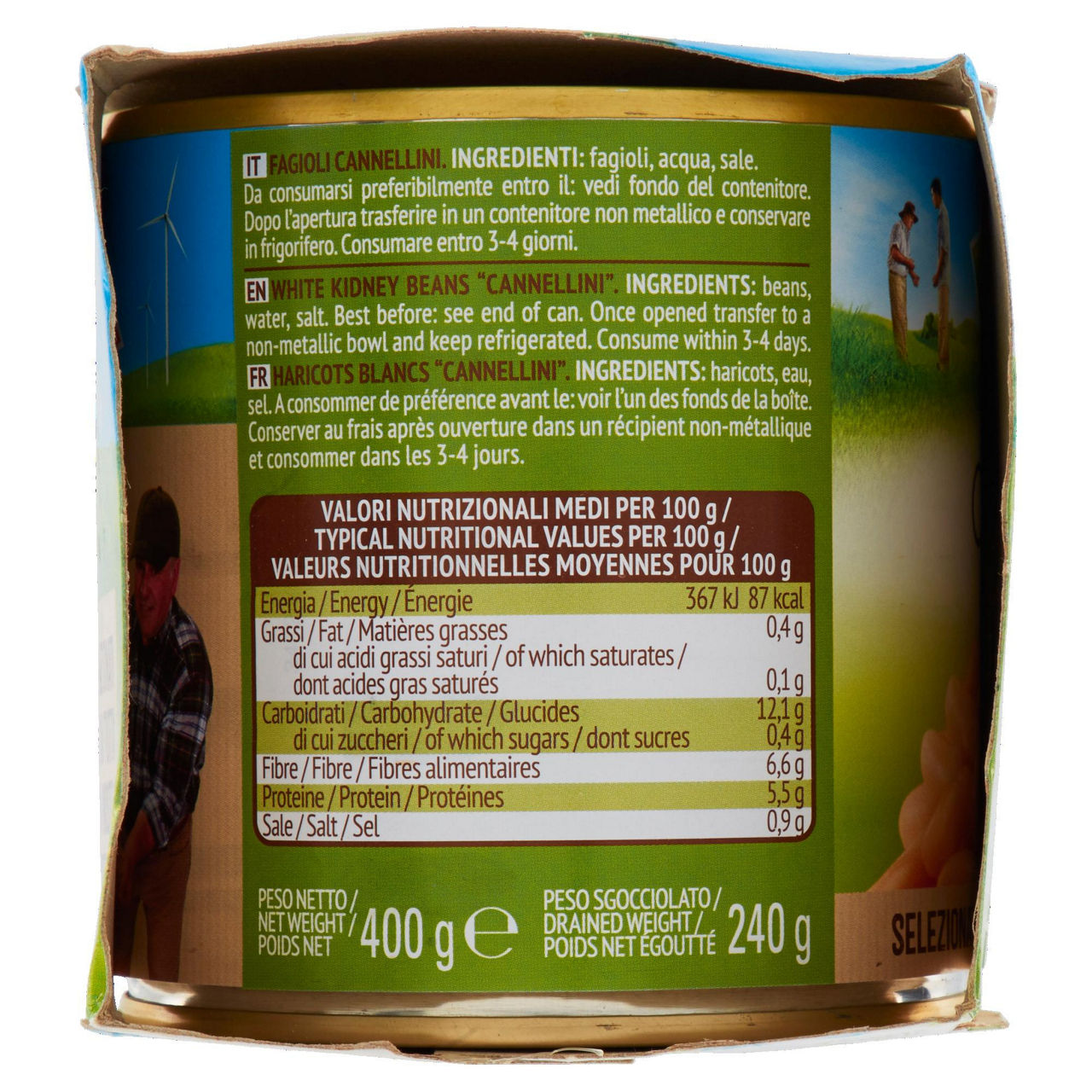 Fagioli cannellini 3 pz x 400 gr - Immagine 31