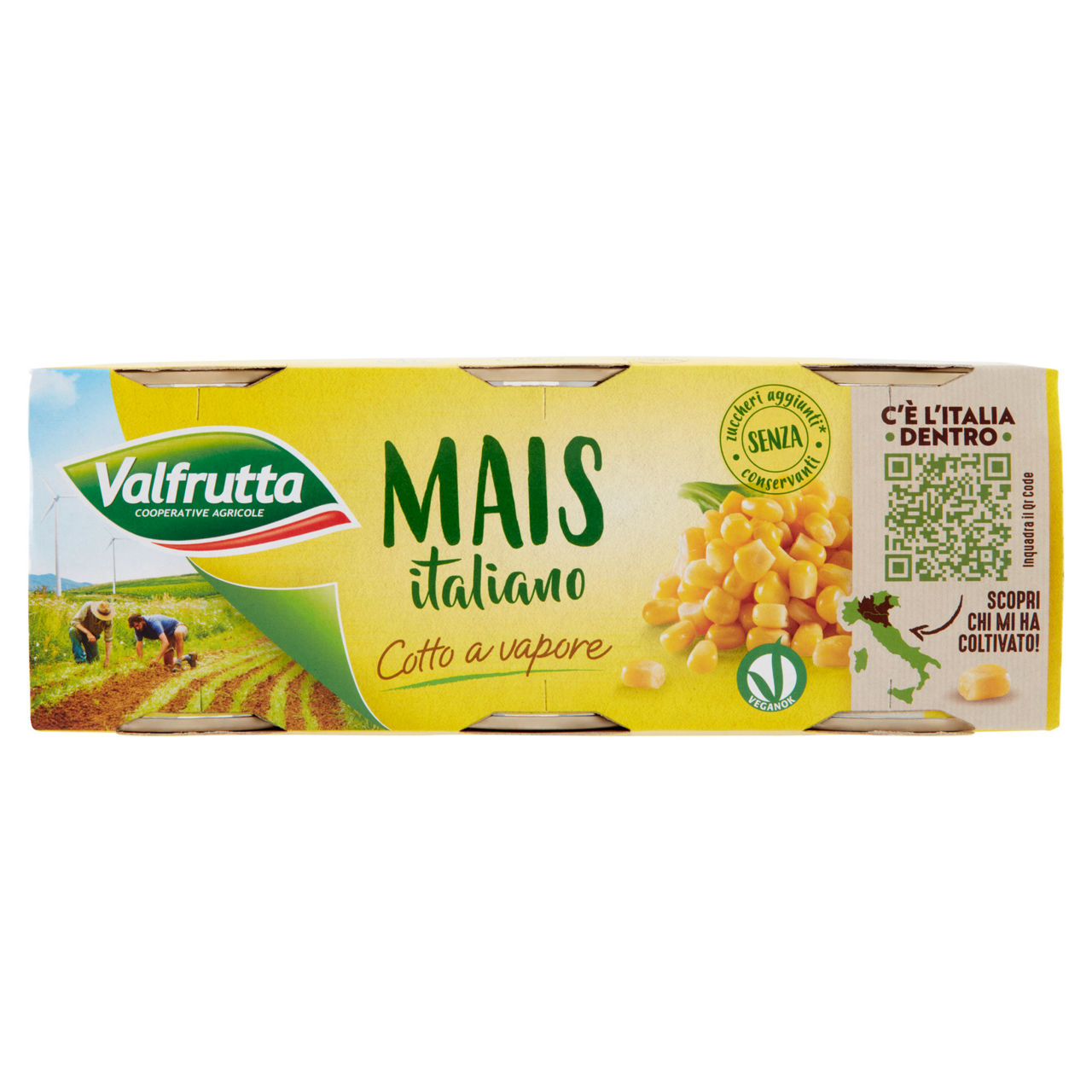 Mais valfrutta cotti a vapore g 140x3 - Immagine 01