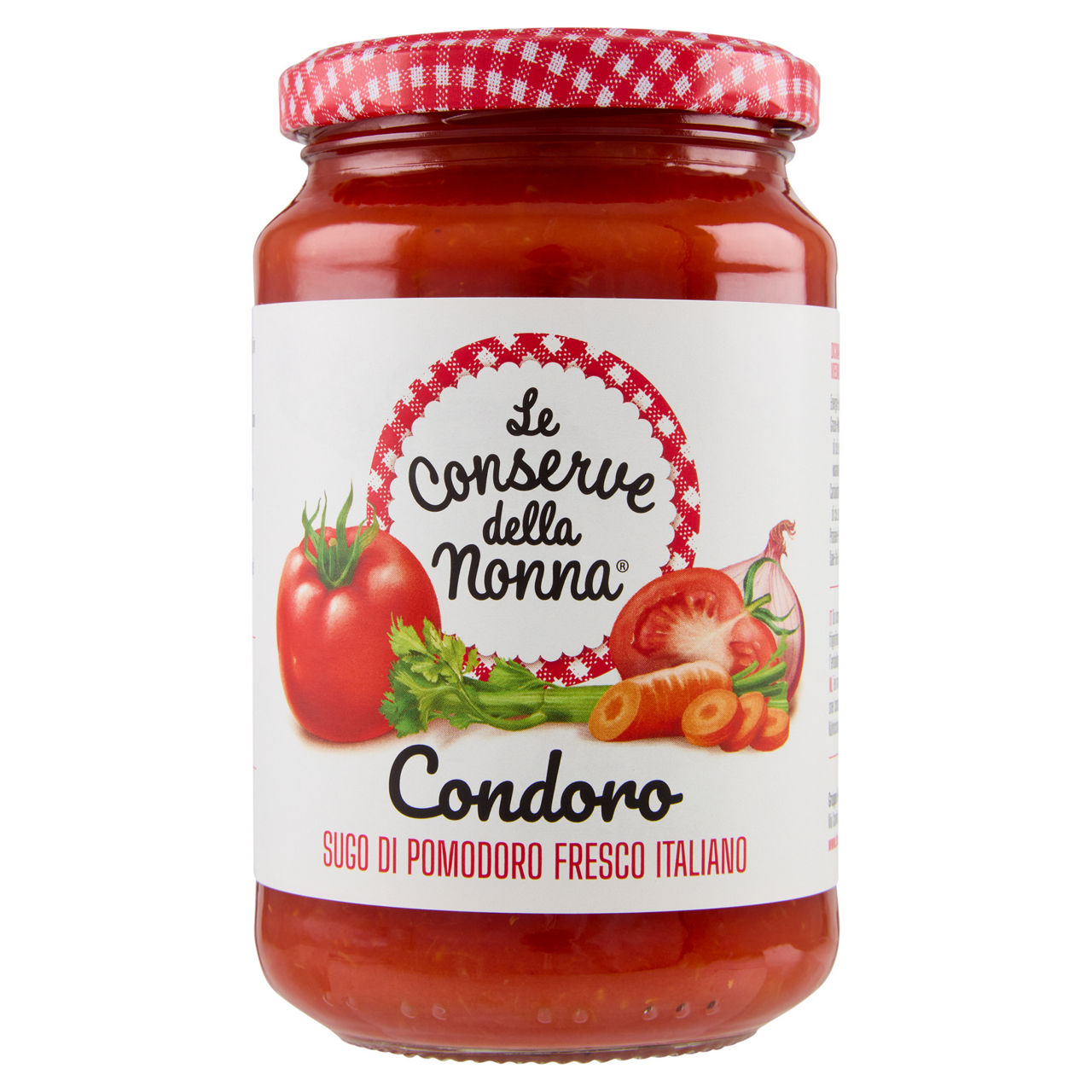 Sugo al pomodoro condoro cons.della nonna vaso 350g - Immagine 01