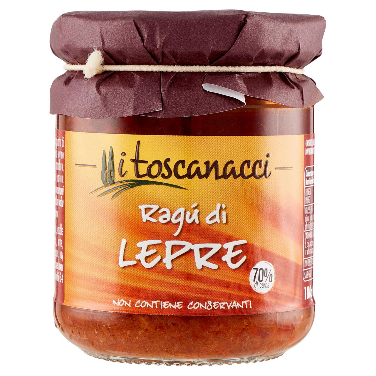Ragù di lepre 180 gr - Immagine 01
