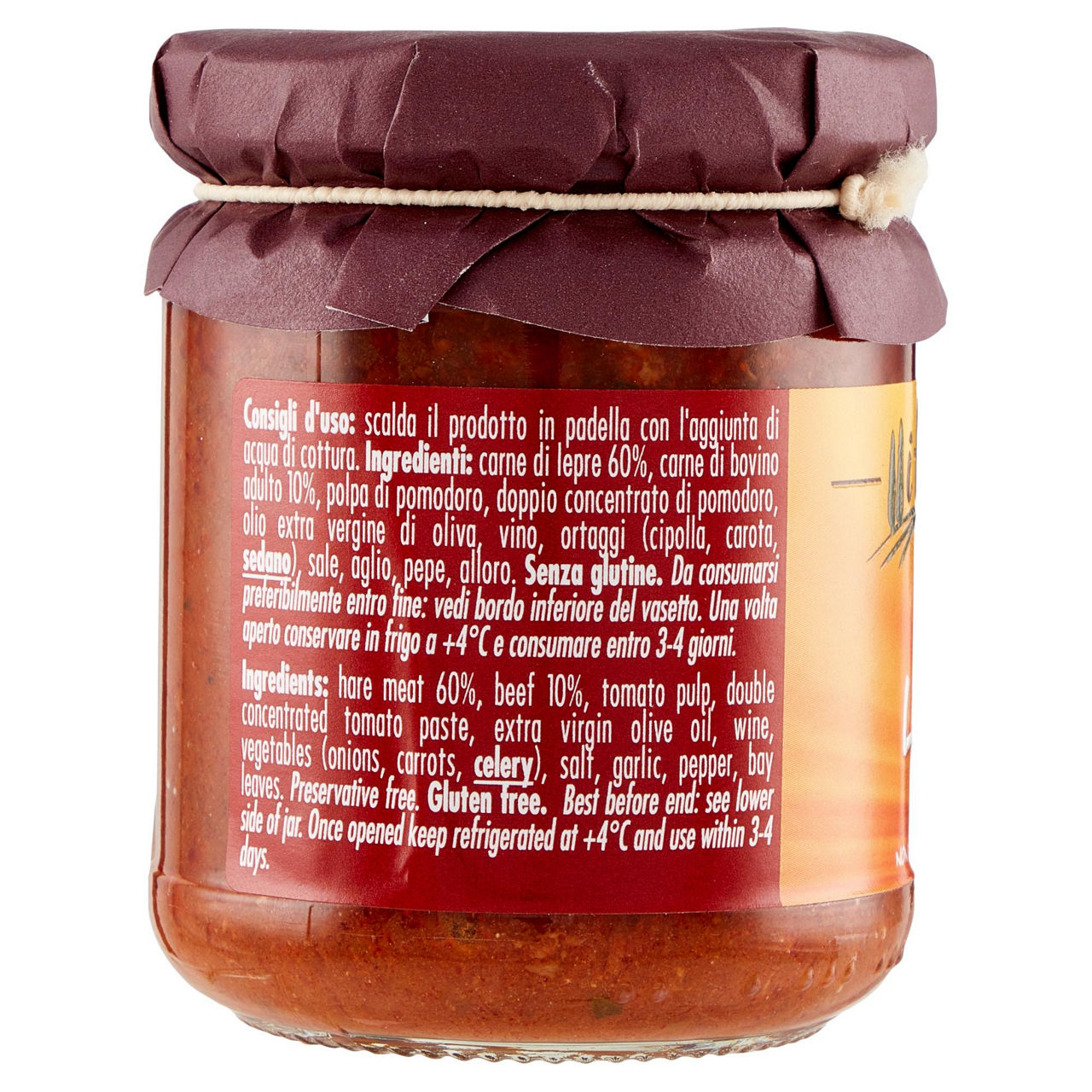 Ragù di lepre 180 gr - Immagine 11