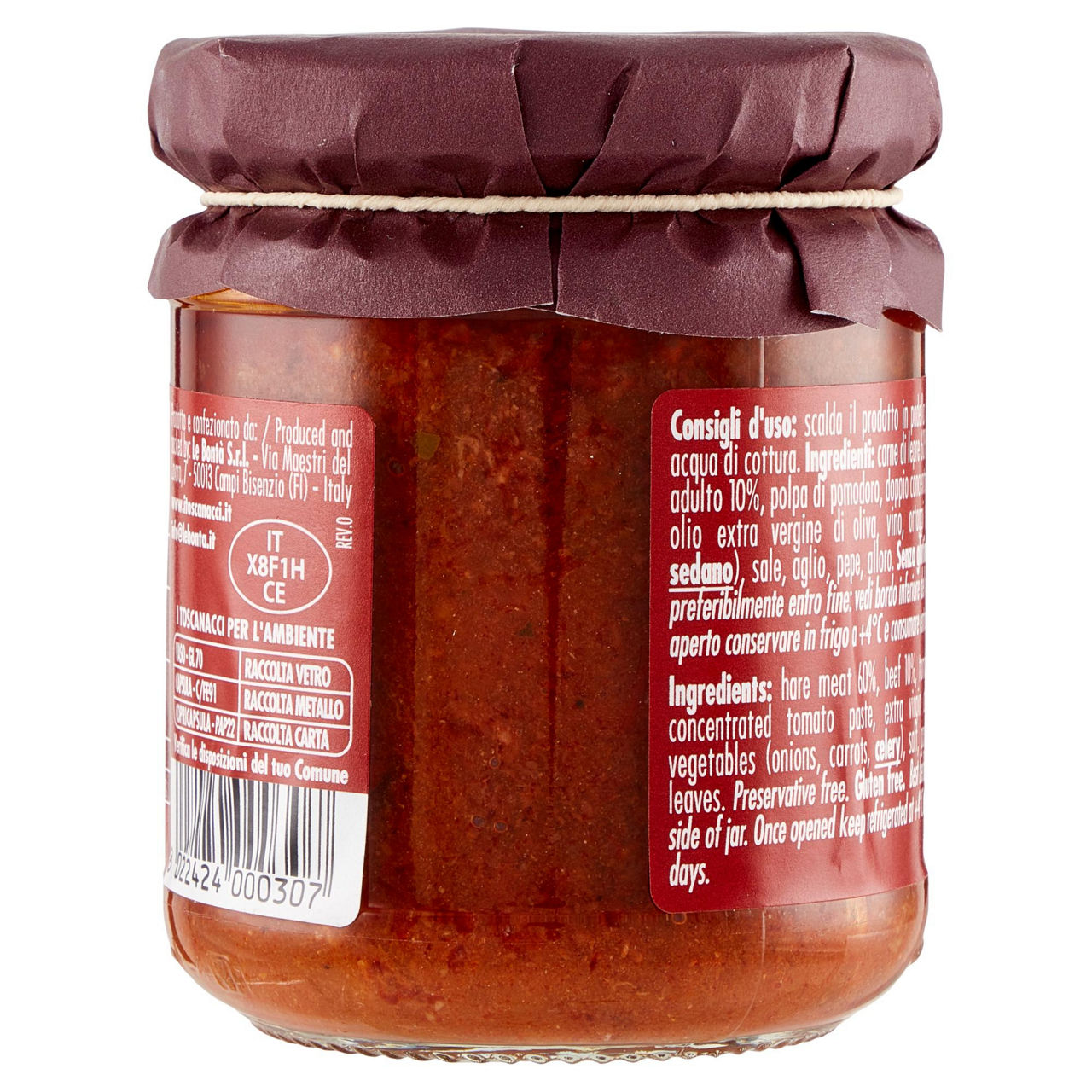 Ragù di lepre 180 gr - Immagine 21