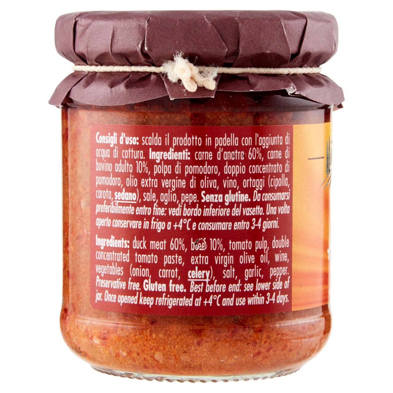 Ragù di anatra 180 gr - Immagine 11