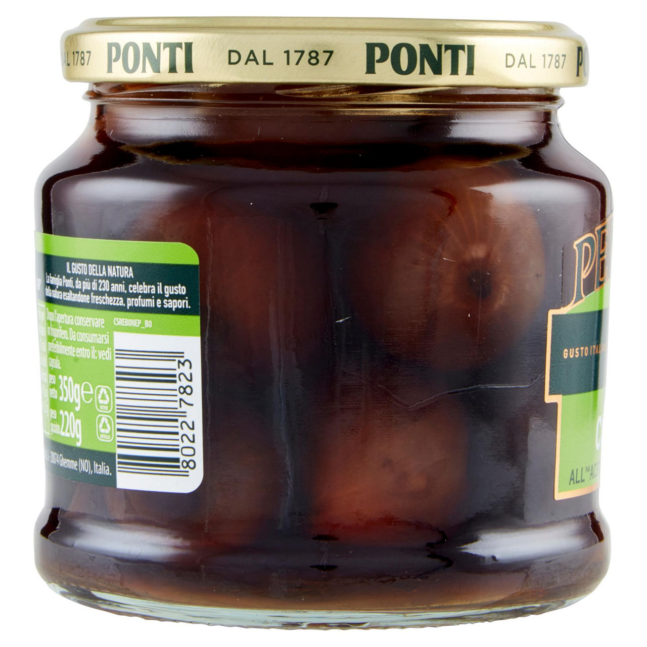 Cipollette all'Aceto Balsamico di Modena IGP 220 gr - Immagine 11
