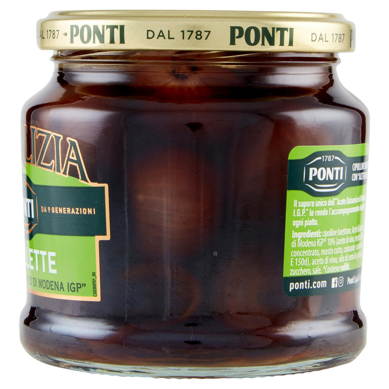 Cipollette all'Aceto Balsamico di Modena IGP 220 gr - Immagine 31