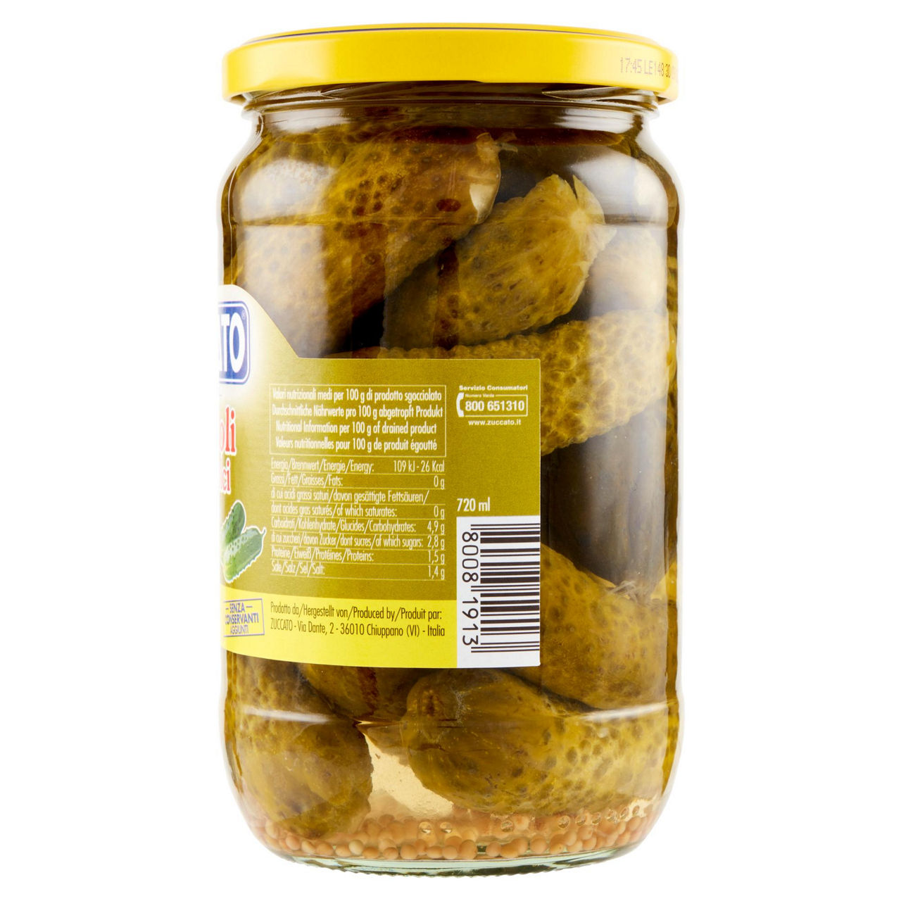 Cetrioli agrodolci zuccato vv.g 360 - Immagine 31