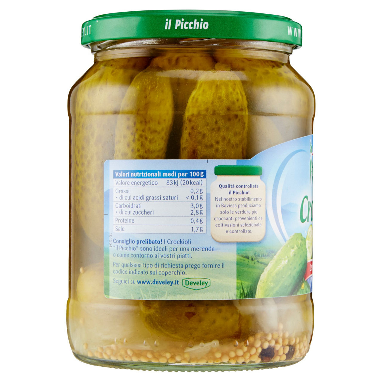 Cetrioli croccanti in agrodolce crockioli 360 gr - Immagine 11