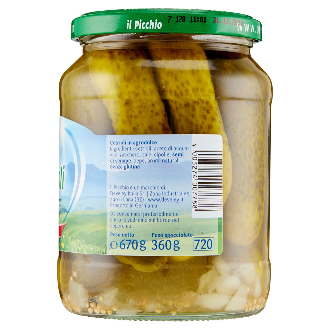 Cetrioli croccanti in agrodolce crockioli 360 gr - Immagine 31