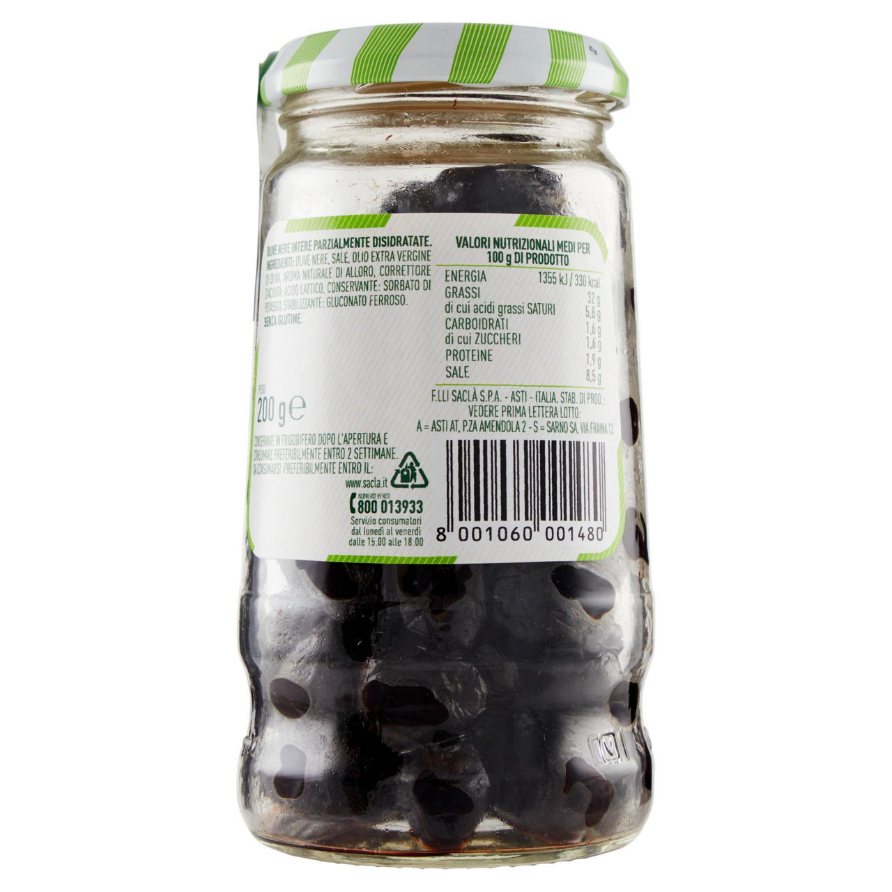 Olive  nere toste olivoli sacla' t314  v.v. gr. 200 - Immagine 21