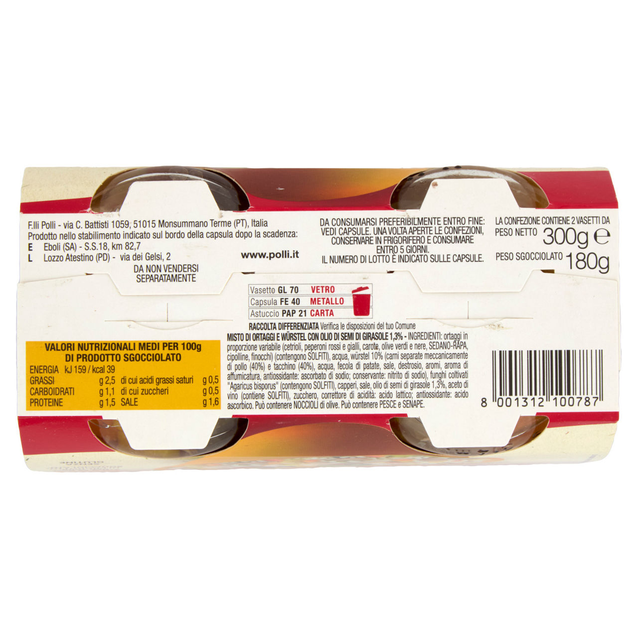 Condimento per riso Riso Più con wurstel 2 pz x 290 gr - Immagine 51