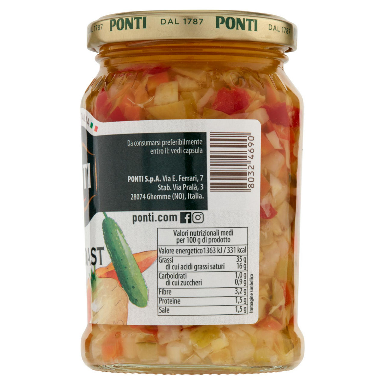 Farcitoast verdure miste in olio di semi di girasole 285 gr - Immagine 31
