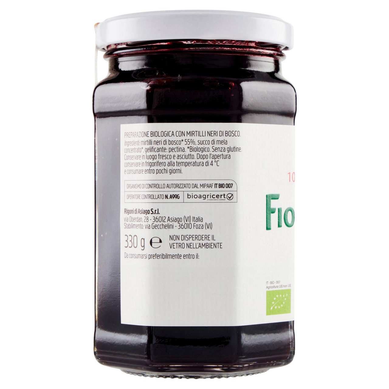 Preparazione bio di mirtilli neri 330 gr - Immagine 11