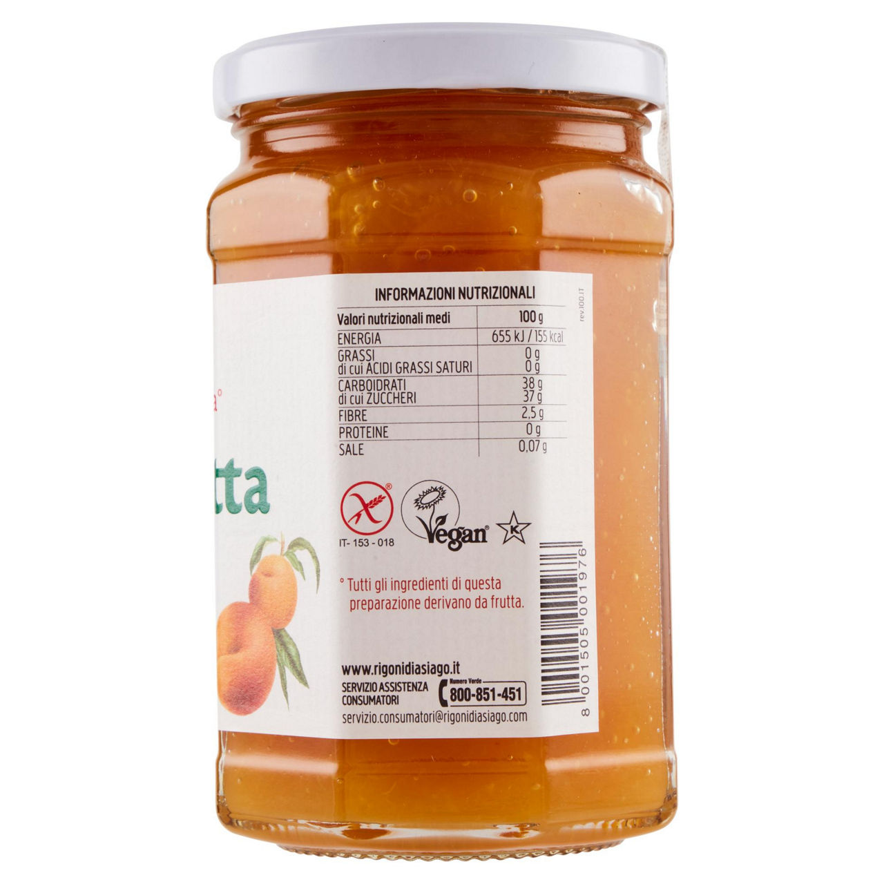 Preparazione bio di pesche 330 gr - Immagine 31