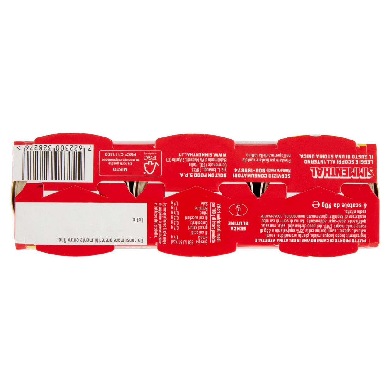 CARNE LESSATA MANZO SIMMENTHAL G 90X6 - Immagine 51