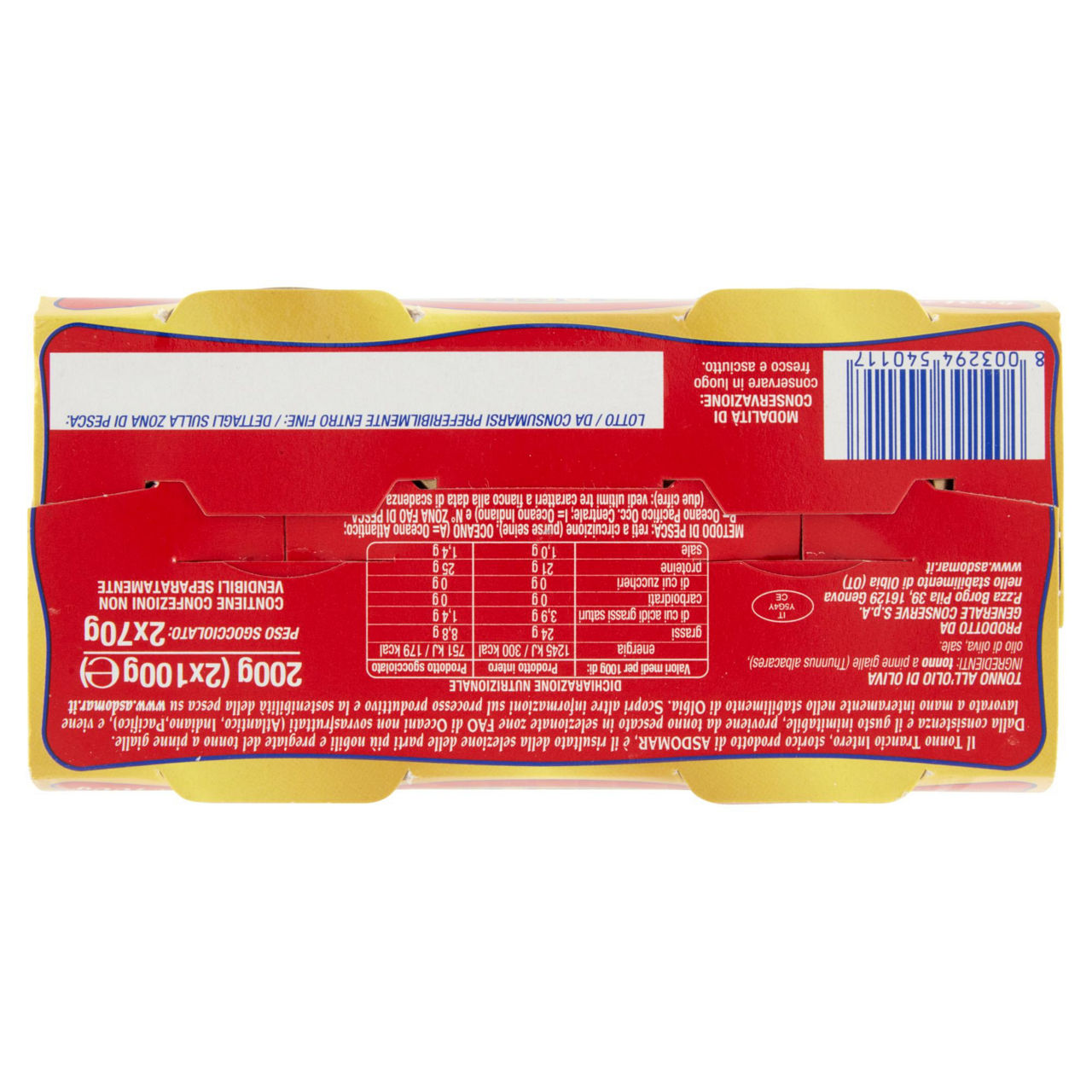 Tonno olio oliva as do mar 100g x2 - Immagine 21