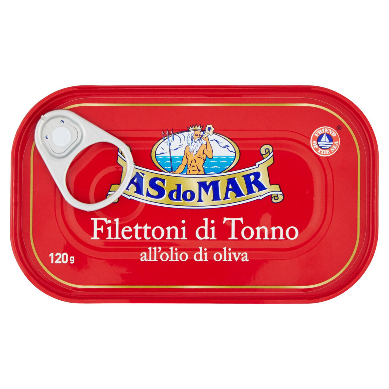 Filetti di tonno as do mar olio si oliva gr. 120 - Immagine 01