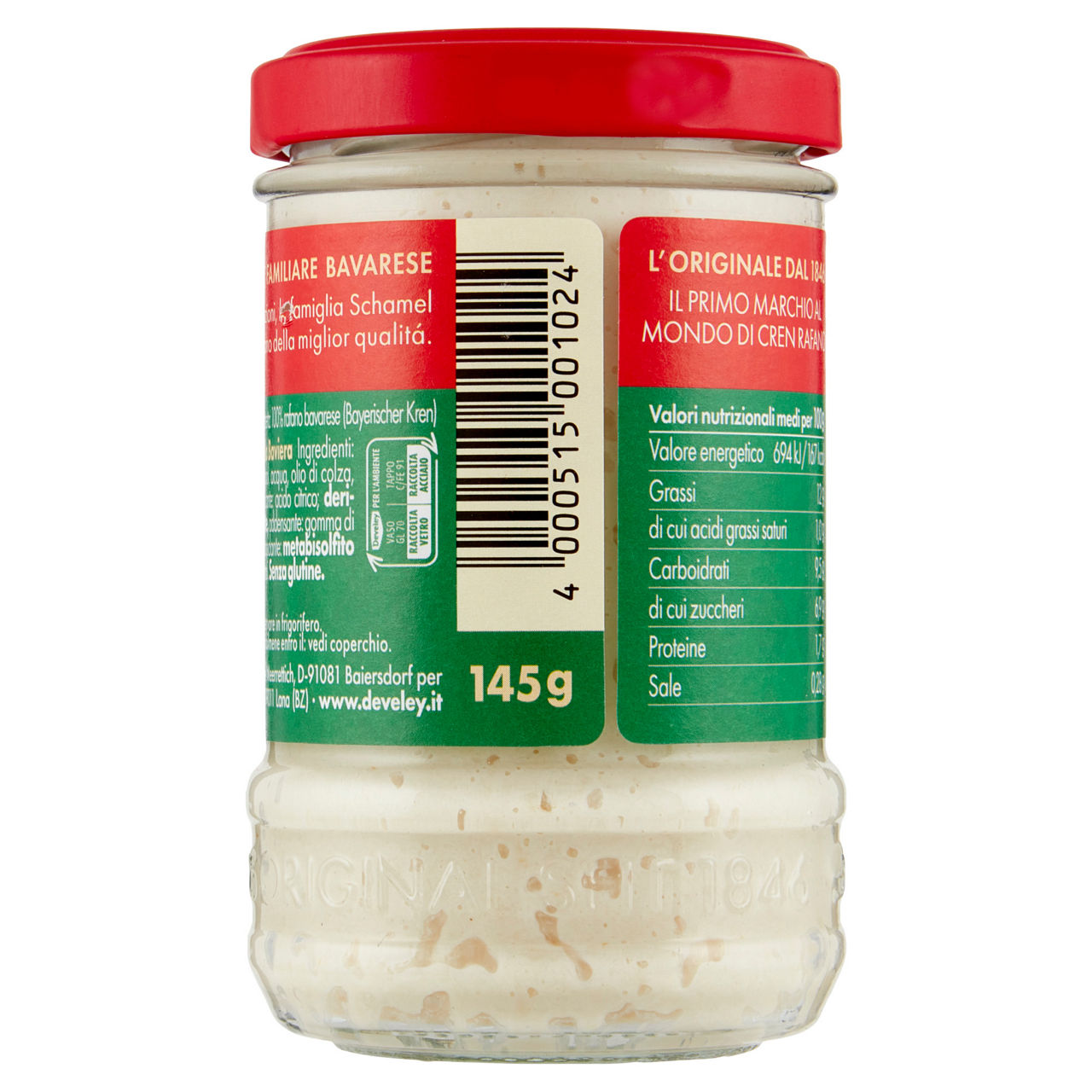 Cren salsa rafano schamel v.v. gr 145 - Immagine 21