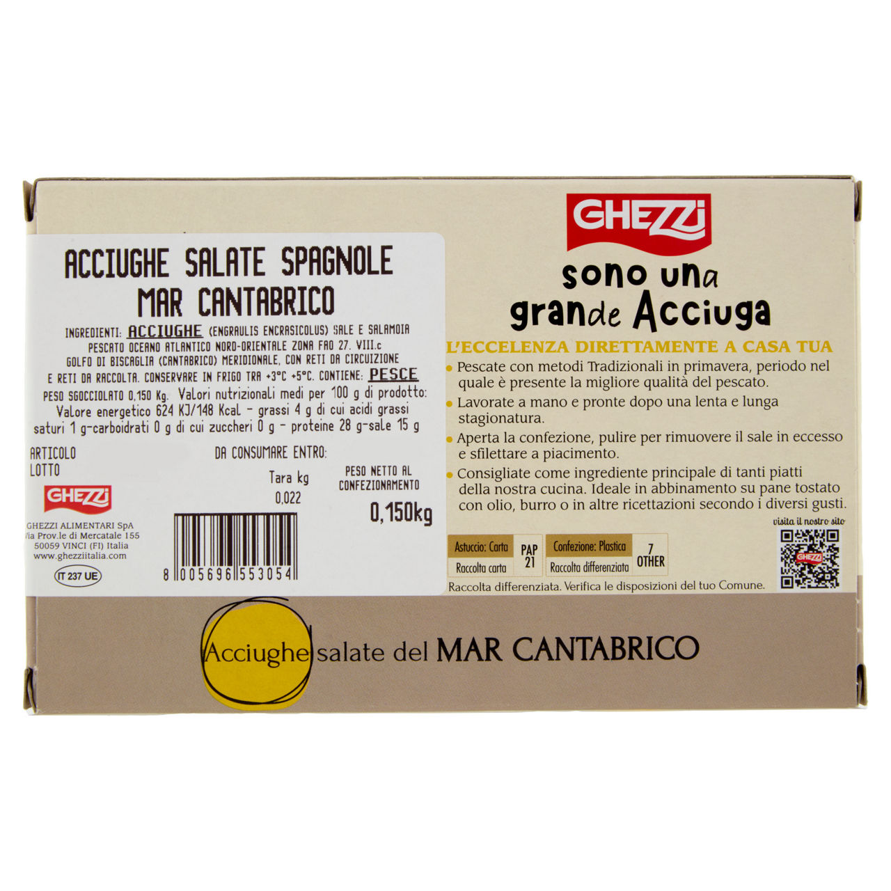 Acciughe salate del Mar Cantabrico 150 gr - Immagine 21