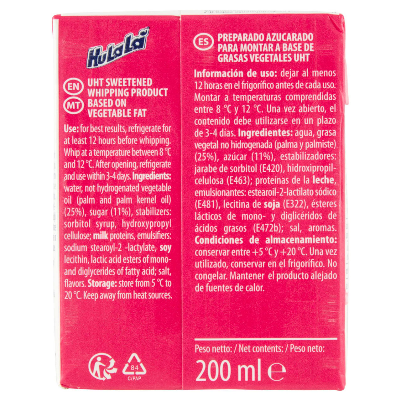 Preparato zuccherato da montare 200 ml - Immagine 31