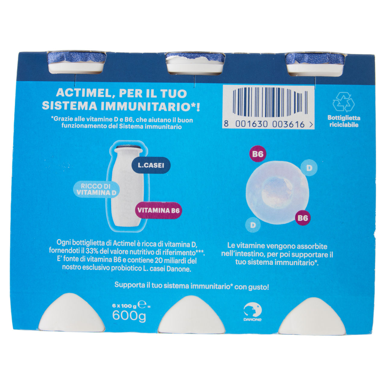 Probiotico da bere bianco 6 pz da 100 gr - Immagine 21