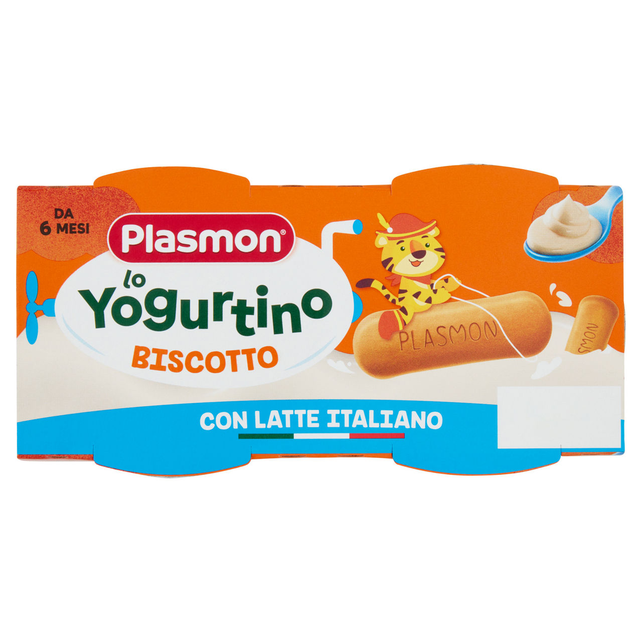 Yogurtino al biscotto 2 pz da 100 gr