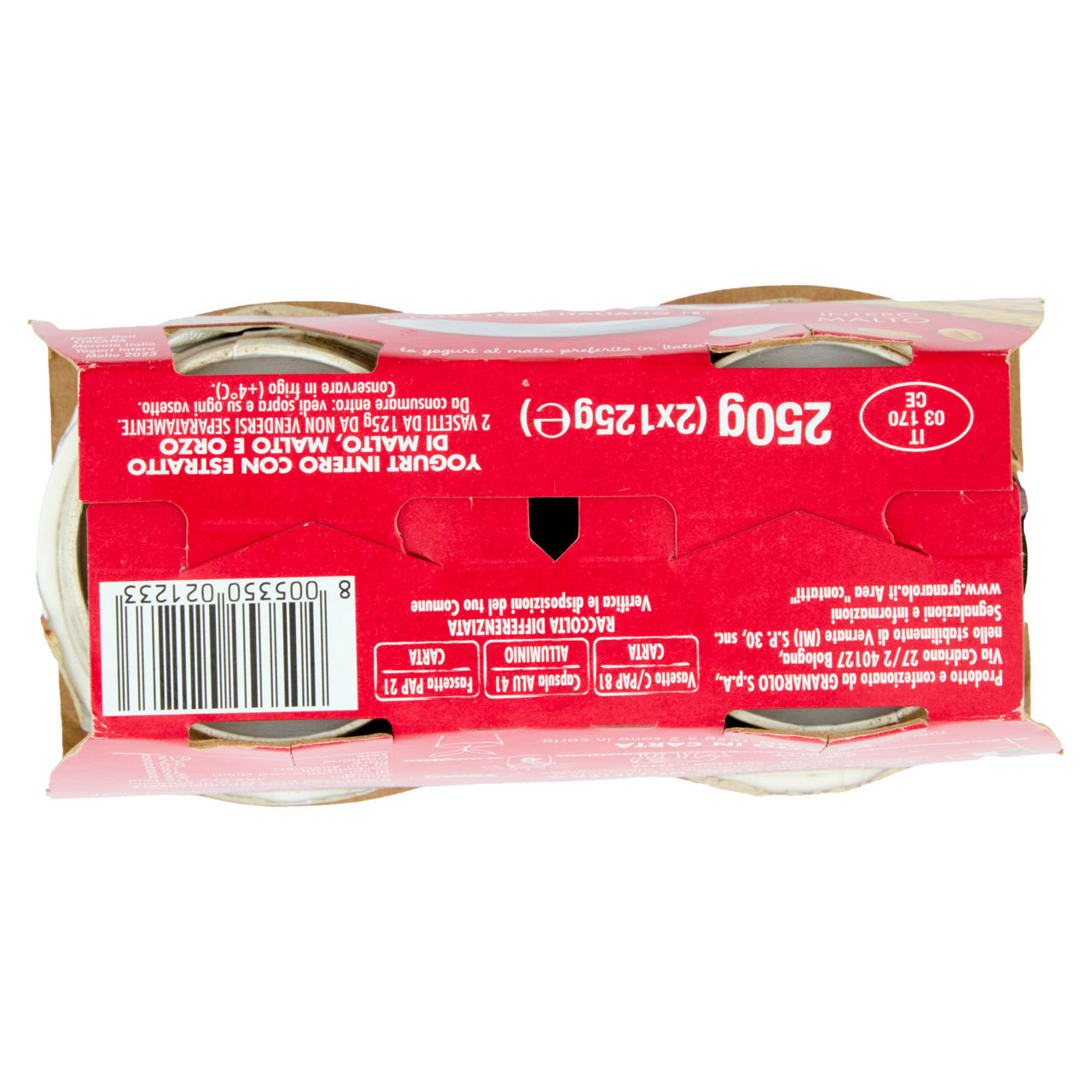Yogurt intero al malto 2 pz da 125 gr - Immagine 11